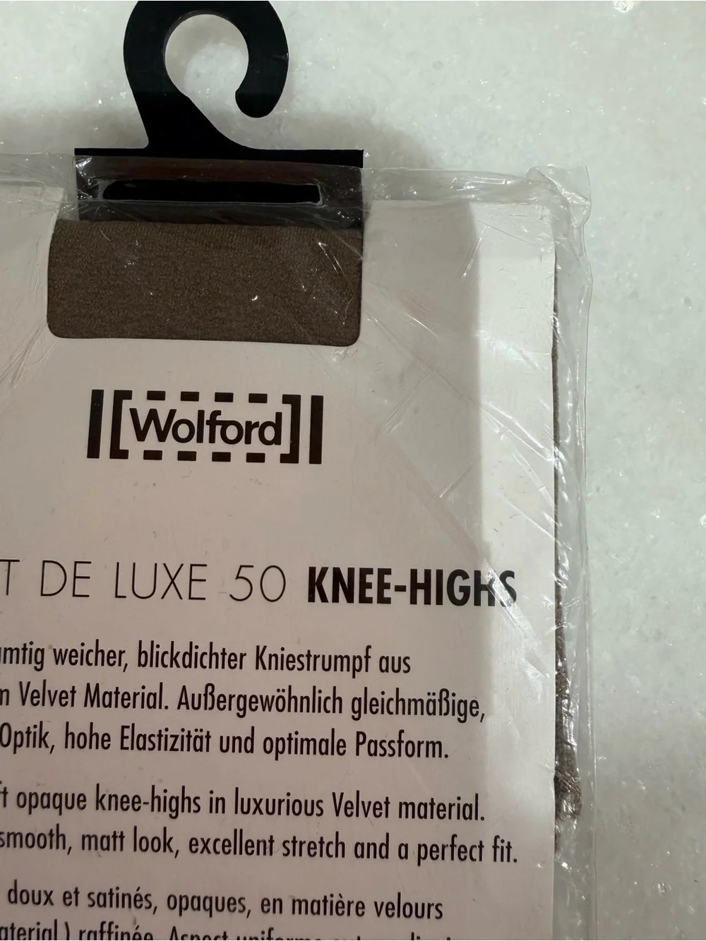 Wolford Sheer Knee-High Stockings - NWT